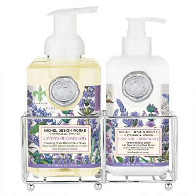 Lavander Rosemary Fragrance Hand Care Caddy Set