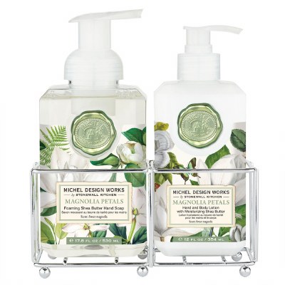 Magnolia Petals Fragrance Hand Care Caddy Set