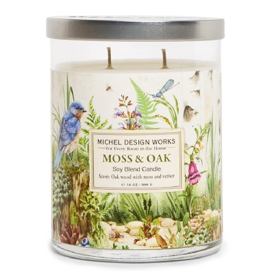 14 Oz Moss Oak Fragrance Glass Candle Jar
