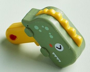 5" Green Dinosaur Water Blaster