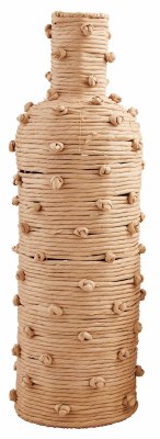 29" Brown Knots Vase by Mud Pie