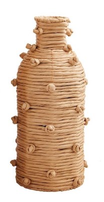 16" Brown Knots Vase by Mud Pie