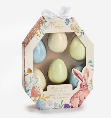 Box of Six Easter Egg Bath Fizzers