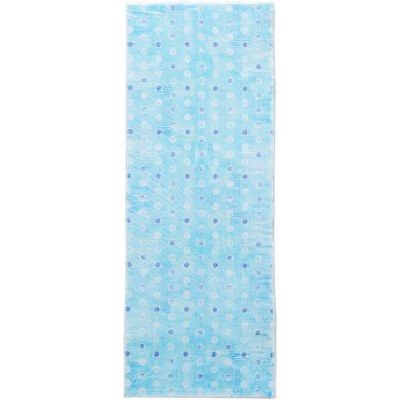 21" x 54" Cozy Living Watercolor Blues Runner