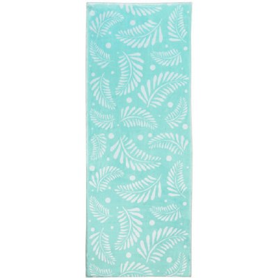 21" x 54" Cozy Living Palms on Aqua Runner
