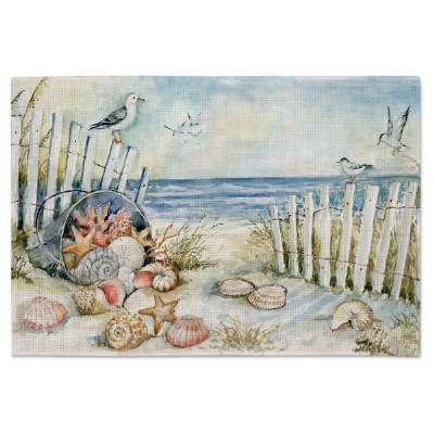 12" x 18" Coastal Sanctuary Fabric Placemat
