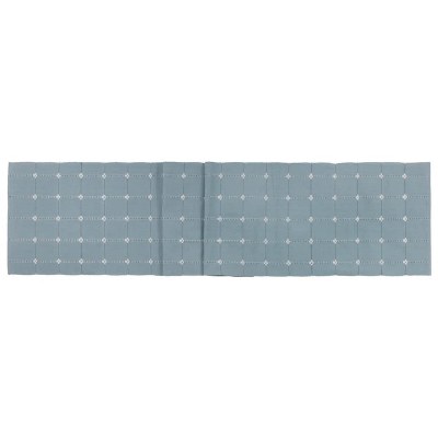 13" x 72" Blue Squares Table Runner