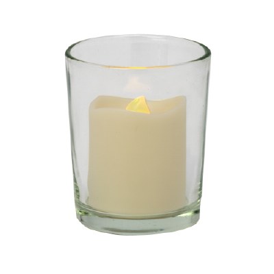 3" Clear Glass Votive Cadle Holder