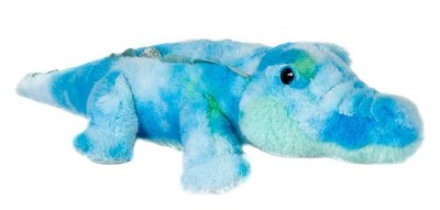 19" Blue Alligator Plush Toy