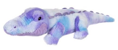 19" Purple Alligator Plush Toy