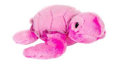 13" Pink Sea Turtle Plush Toy