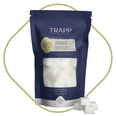 4 Oz Vanilla and Soft Musk Fragrance Wax Melts