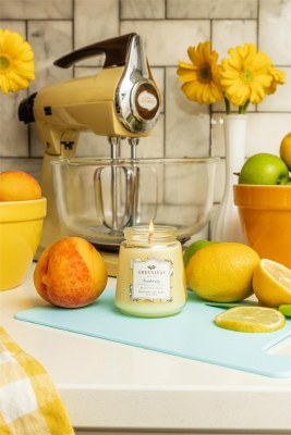4.3Oz Sunbeam Fragrance Petite Glass Candle Jar