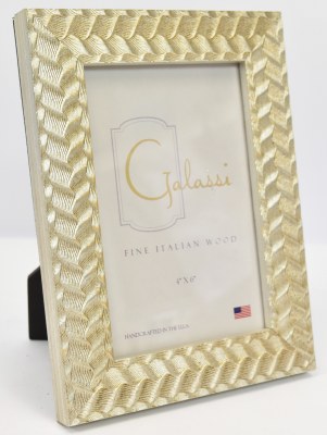 4" x 6" Silver Arden Picture Frame
