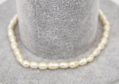 8.5" 4/5mm Faux Pearls Anklet