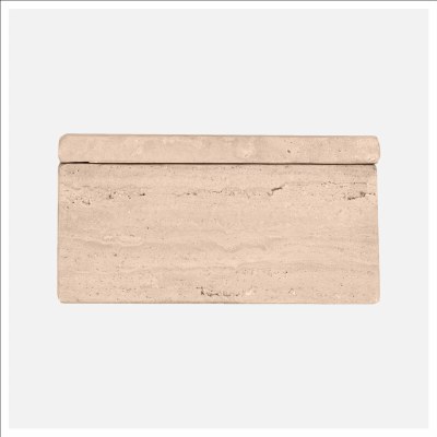 4" x 6" Beige Marble Decorative Box