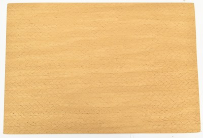 13" x 19" Natural Rectangle Basket Weave Placemat