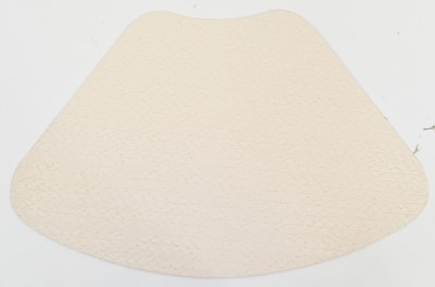 13" x 19" White Wedge Basket Weave Placemat