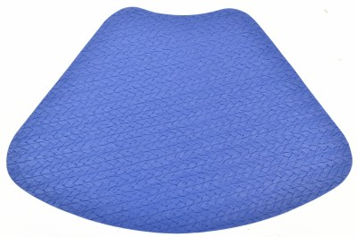 13" x 19" Navy Wedge Basket Weave Placemat