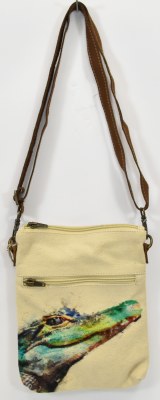 9" x 8" Slim Alligator Sling Purse