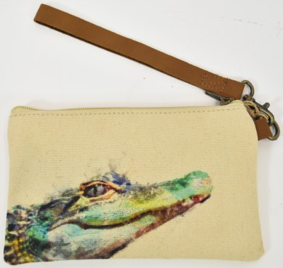 5" x 8" Alligator Wristlet