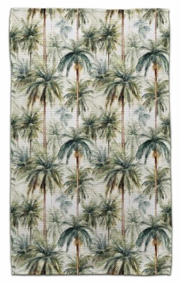 30" x 18" Palm Trees Kitchen Towel