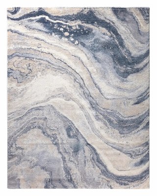 5' x 7.6' Blue Ferris Rug