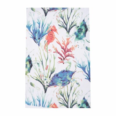 25" x 16" Multicolor Marino Terry Kitchen Towel
