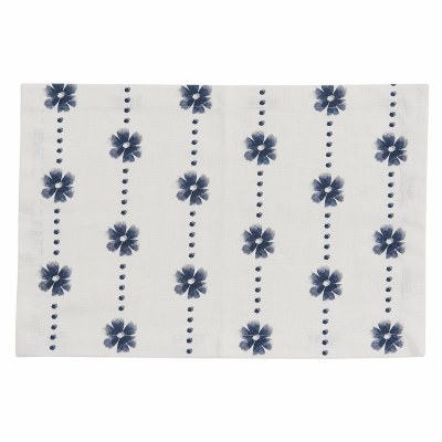 13" x 19" Blue Daisy Placemat