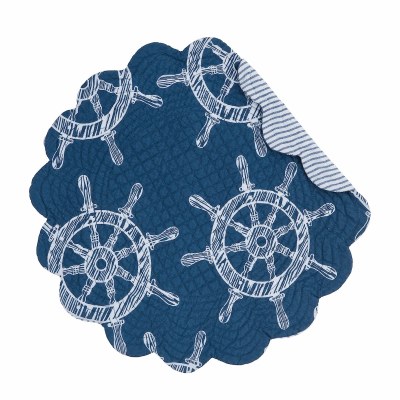 17" Round Maritime Placemat