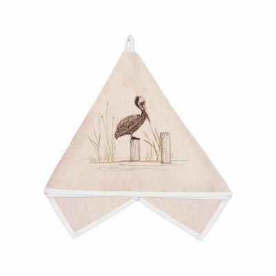 25" Sq Pelican Terry Towel