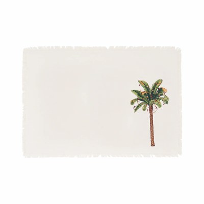 13" x 19" Christmas Palm Trees Placemat