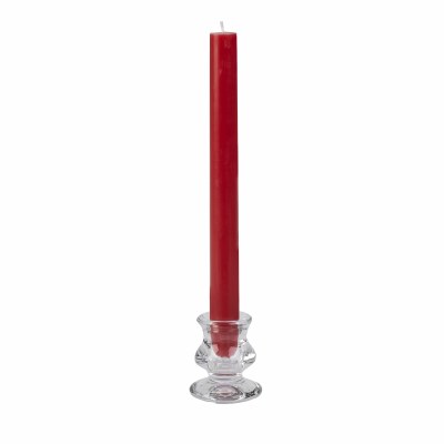 Box of Two 10" Red Taper Candles