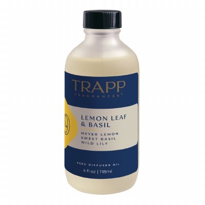 4 Oz Lemon Leaf & Basil Fragrance Diffuser Refill