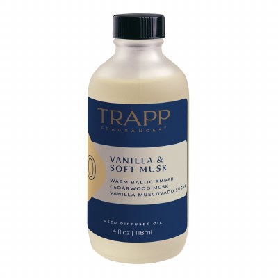 4 Oz Vanilla & Soft Musk Fragrance Diffuser Refill