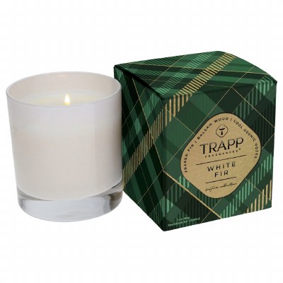 7 Oz White Fir Fragrance Glass Candle Jar