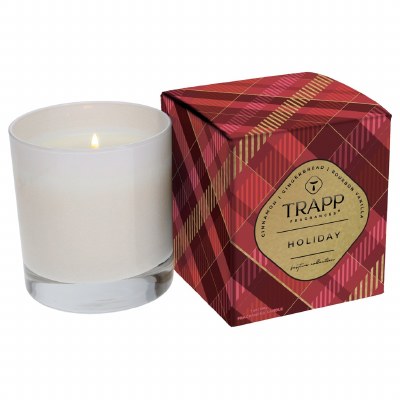 7 Oz Holiday Fragrance Glass Candle Jar