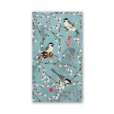 8" x 5" Winterberry & Balsam Guest Towels