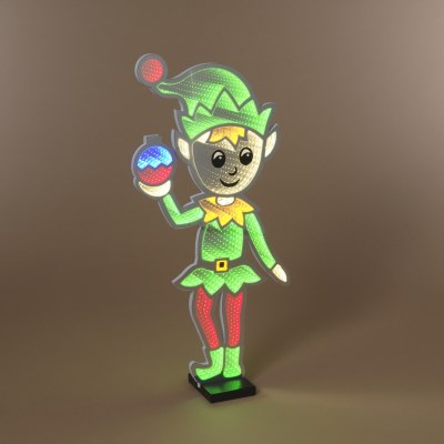 28" LED Multicolor Elf Infinity Light