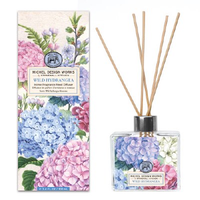 3.37 Oz Wild Hydrangea Fragrance Reed Diffuser Kit