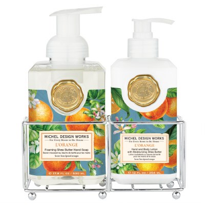 L'Orange Fragrance Hand Care Caddy Set