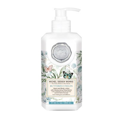 12 Oz Butterfly Fields  Fragrance Hand & Body Lotion