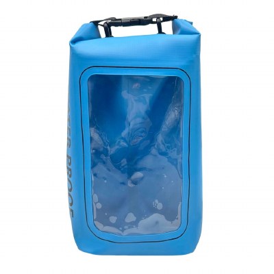 Blue Waterproof Cell Phone Sling Bag