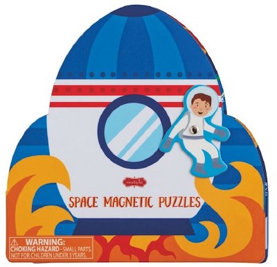 Rocket Ship Magnetic Children's Puzzle Book by Mud Pie