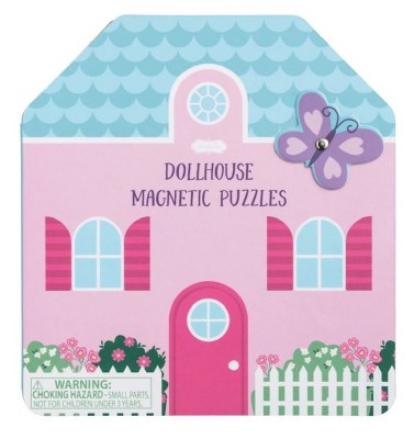 Dollhouse Magnetic Children's Puzzle Book by Mud Pie