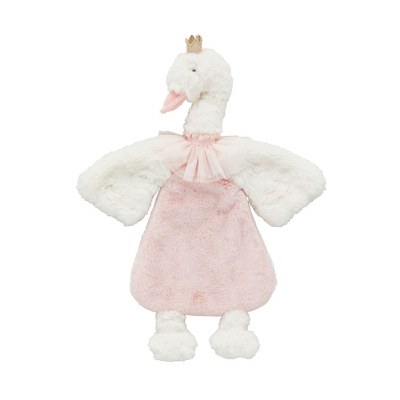 17" Swan Princess Woobie Plush Toy by Mud Pie