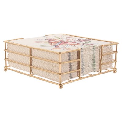 Gold Metro Lunch Napkin Holder