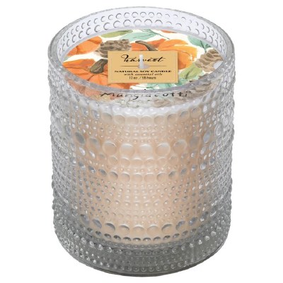12 Oz Harvest Fragrance Glass Candle Jar