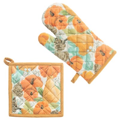 Harvest Oven Mit & Pot Holder Set