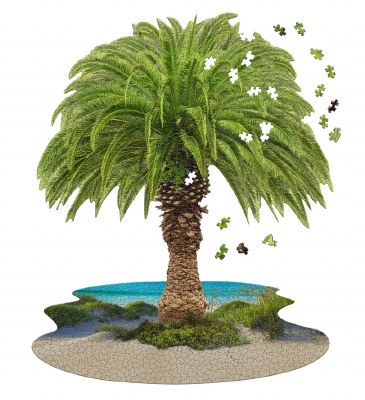 1,000 Piece Palm Tree Jigsaw Puzzle